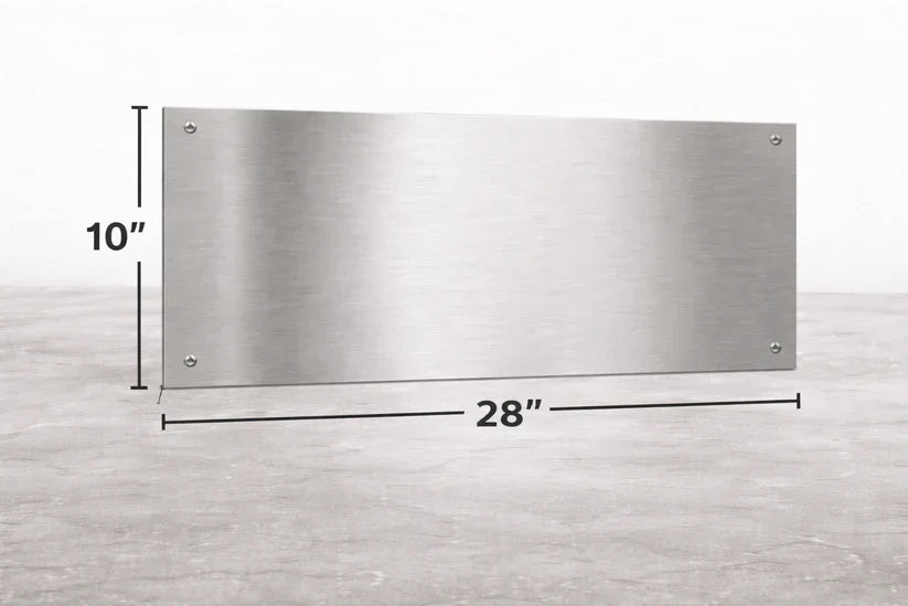 How to Choose the Right 12" x 28" Stainless Steel Kick Plate