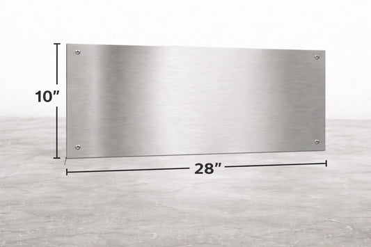 Why Choose a 10" x 28" Stainless Steel Kick Plate for Door Protection?