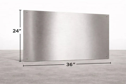 What Is a 24 x 36 Stainless Steel Kick Plate? Benefits, Uses & Buying Guide