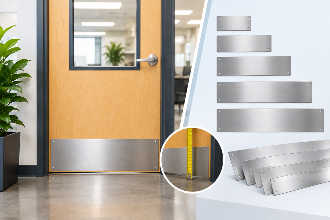 Commercial Door Kick Plate Sizing Guide